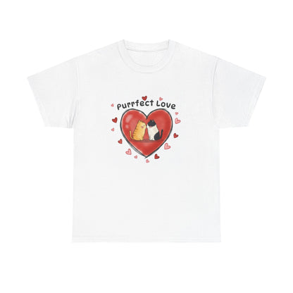 Purrfect Love Tee —  Graphic T-Shirt