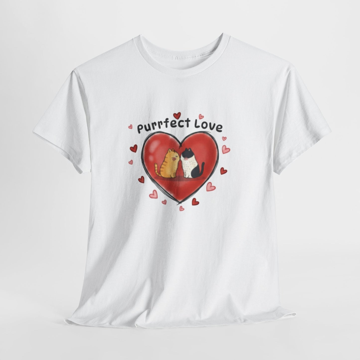 Purrfect Love Tee —  Graphic T-Shirt