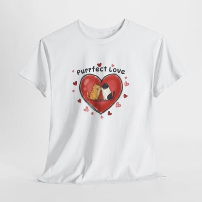 Purrfect Love Tee —  Graphic T-Shirt