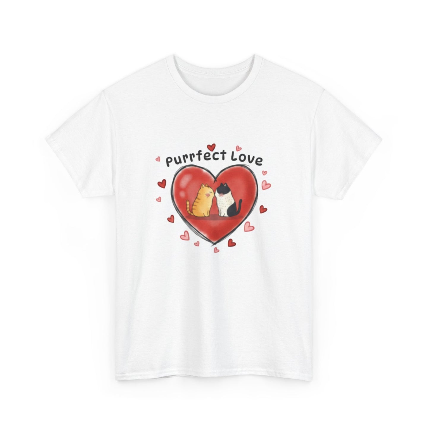 Purrfect Love Tee —  Graphic T-Shirt