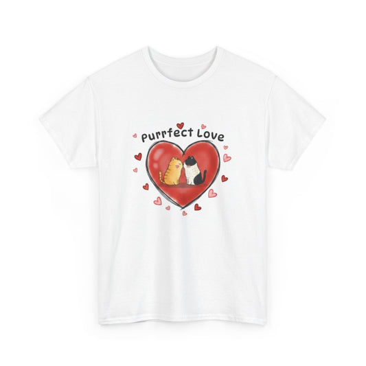 Purrfect Love Tee —  Graphic T-Shirt