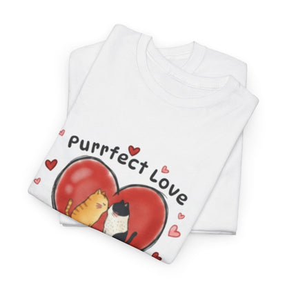 Purrfect Love Tee —  Graphic T-Shirt