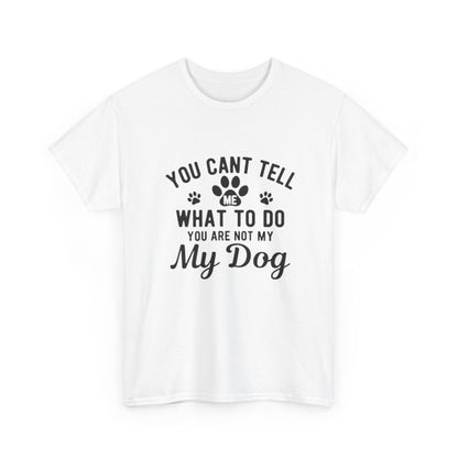 Camiseta "No puedes decirme qué hacer. No eres mi gato" — Camiseta gráfica 