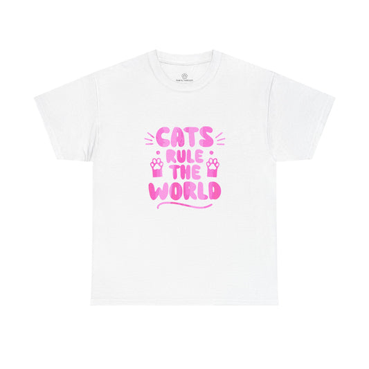 Cats Rule The World Tee —  Graphic T-Shirt