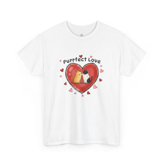 Purrfect Love Tee —  Graphic T-Shirt