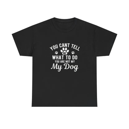 Camiseta "No puedes decirme qué hacer. No eres mi gato" — Camiseta gráfica 